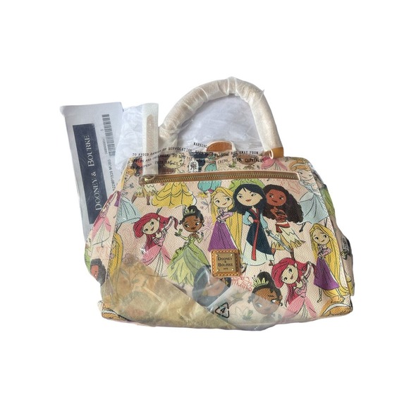 Dooney & Bourke Bags Dooney Bourke Multi Princess Satchel Bag Disney Parks Animators Purse
